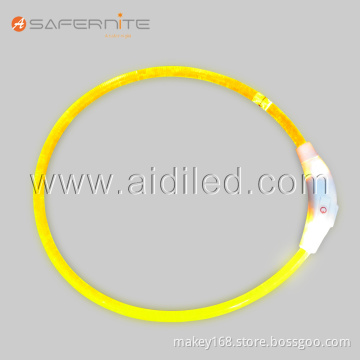 Led Colorful Shiny Cuttable Dog Collar